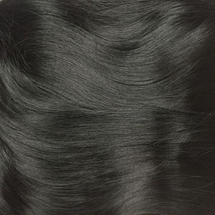 Sissyclip - SLW 30 / Hair Clip Bergelombang Ukuran Sebahu 30 CM - Black TERLARIS