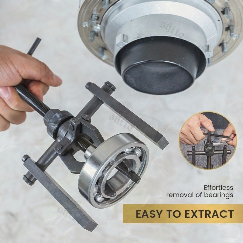 Monqiqi Amtech Pilot Bearing Puller Alat Bantu Buka Bearing Puller Treaker Bearing Dalam Inner Beari
