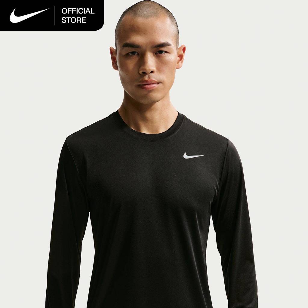 Nike Dri-FIT Men's Flex Long-Sleeve Training Top - Black [IO1428-010]