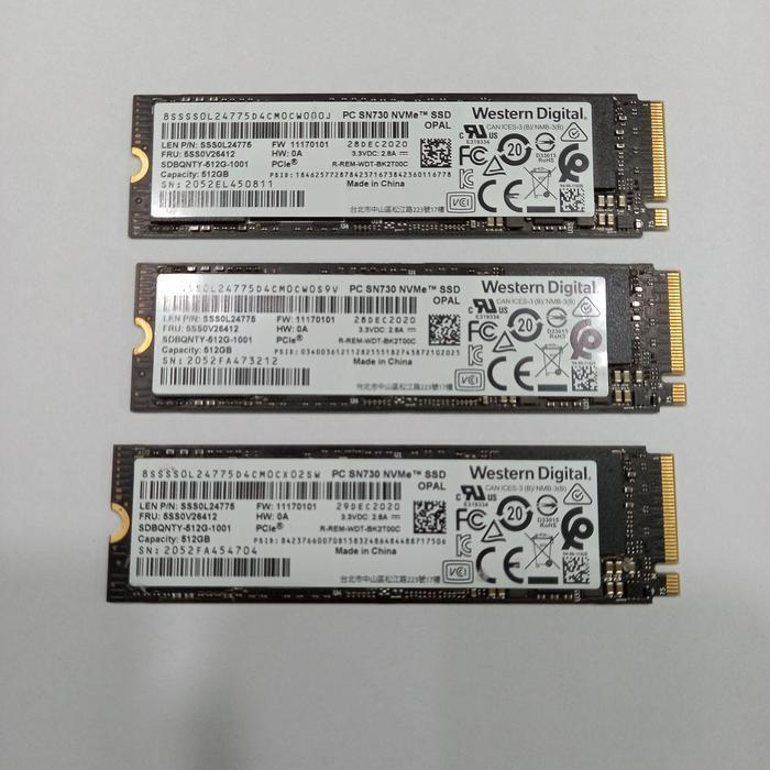 ssd ssd  PCie nvme 512gb  512 GB bekas  copotan original promo