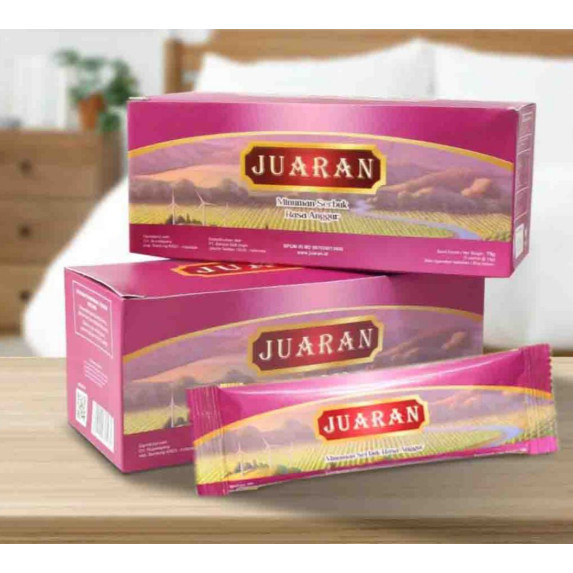 [JUARAN ORIGINAL] JUARAN - Minuman Serbuk Rasa Anggur Herbal Alami BPOM MD 867028013695 - Original J