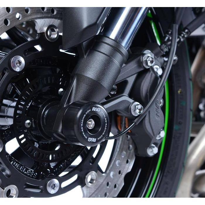 R&G Axle Sliders Z900 / Z900RS Fork Protectors FP0194BK Jalu As Roda Kawasaki Z 900