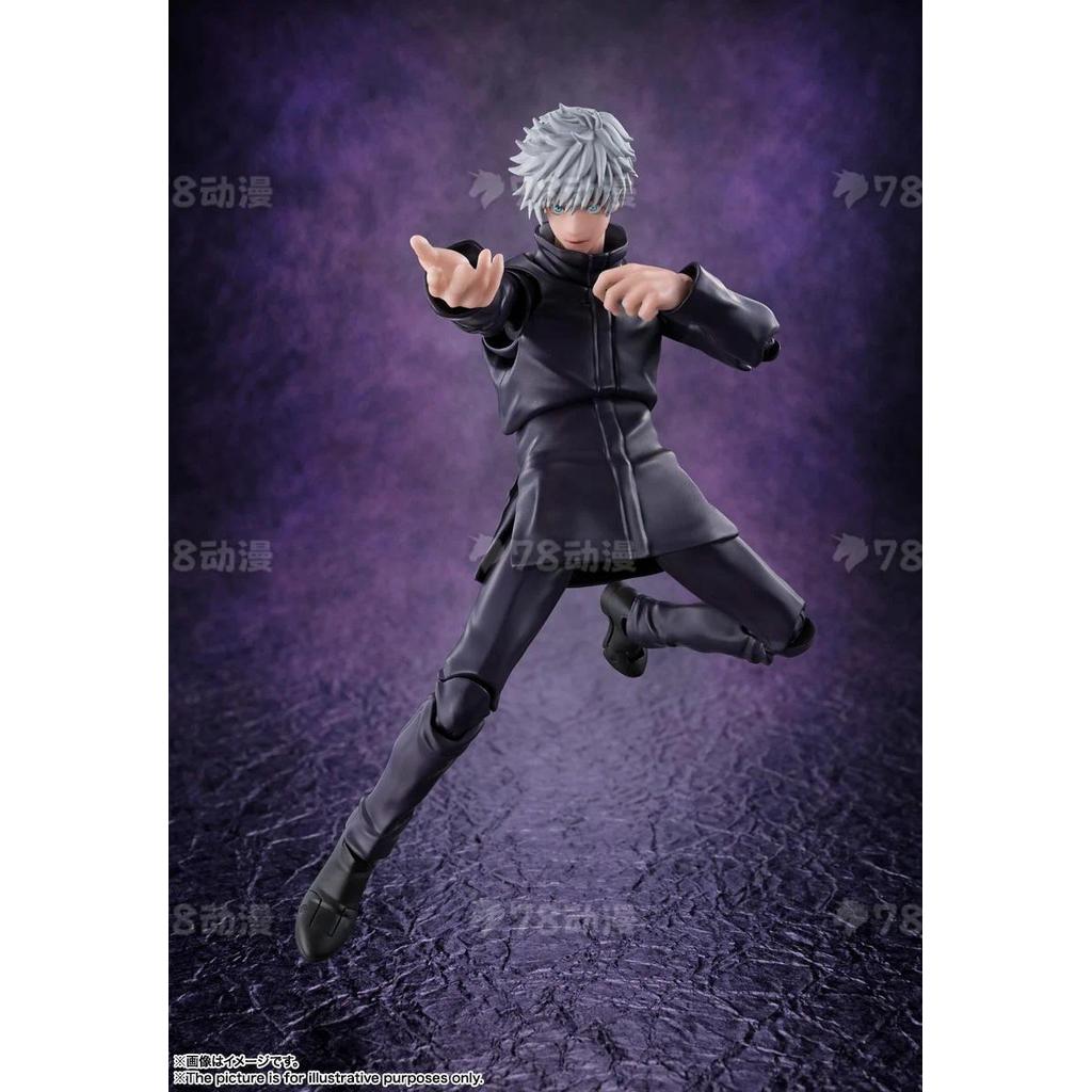 In Stock Bandai SHF Jujutsu Kaisen Gojo Satoru 1/12 Action Figure Model Collector's Gift