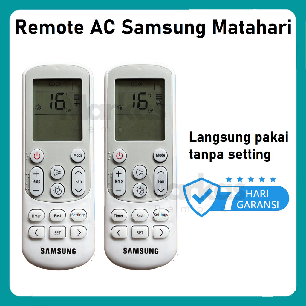 Remote AC Samsung fast matahari ARXXKRFLAWKN AC SPLIT SAMSUNG