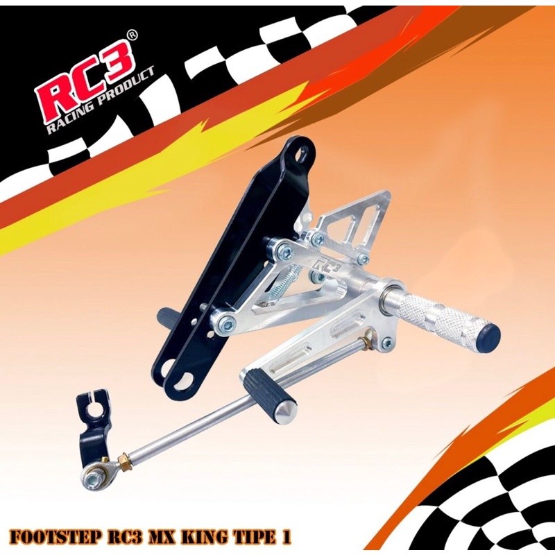 FootStep UnderBone Step UB YAMAHA MX King 150 HONDA SONIC 150 HONDA GTR 150 Step Anderbon MX King 15