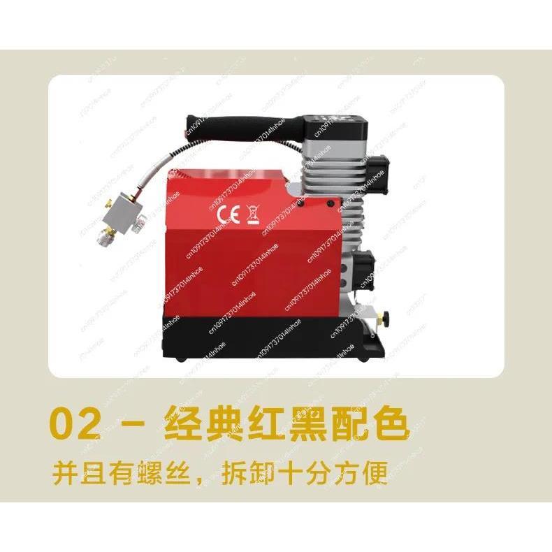 GX-CS2 30Mpa 300Bar 4500Psi 12V PCP Air Compressor 12V Portable High Pressure Pump for ving Scuba Ta