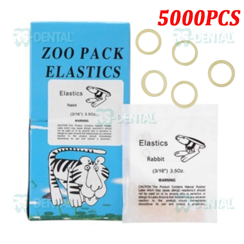 5000pcs/box karet elastik gigi ortho behel dental orthodontic rubber band elastis karet elastic band