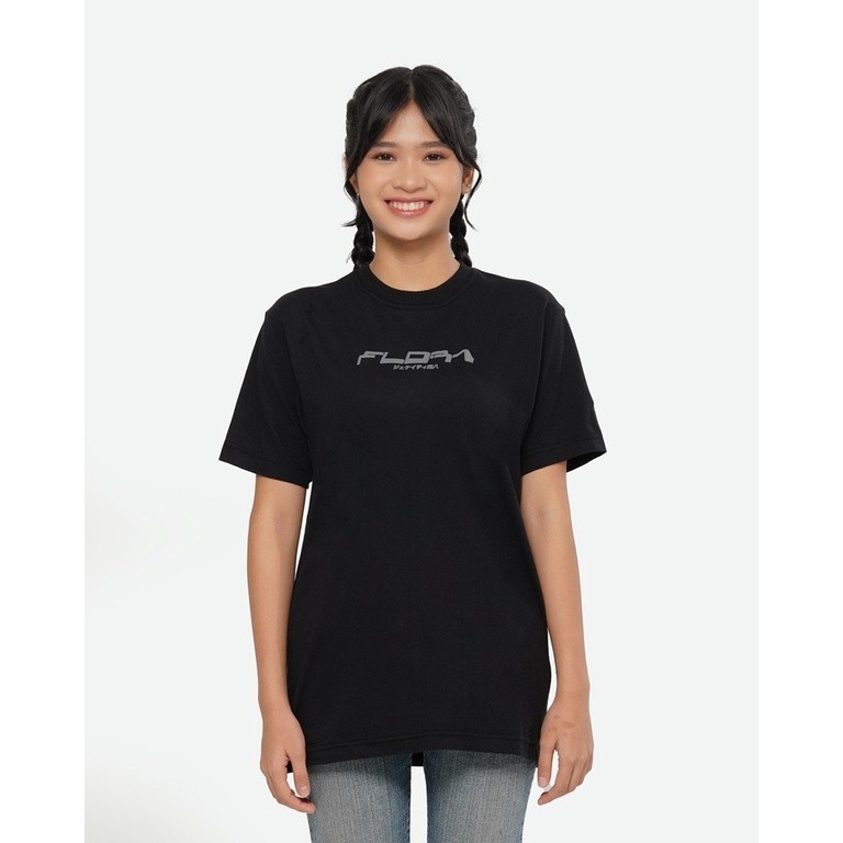 Erigo T-Shirt Basic Series Flora Jkt48 Black Unisex