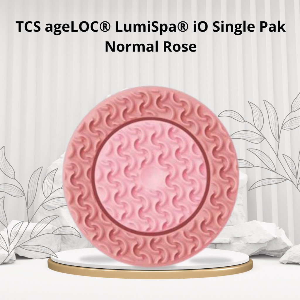 Nu Skin TCS ageLOC LumiSpa iO Head Single Pack Normal Rose - Replacement Kepala Original