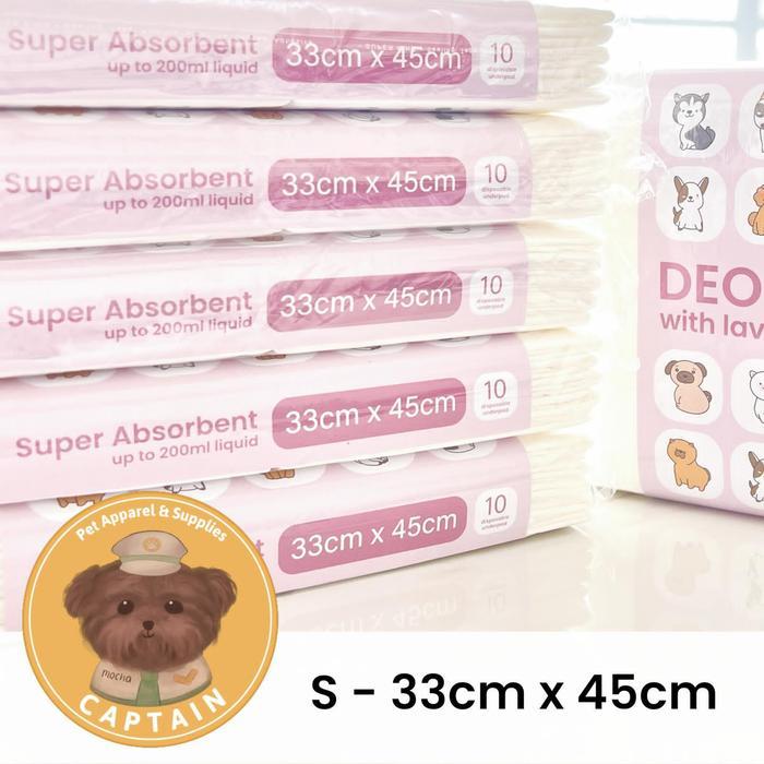Underpad / Alas Pipis Perlak Anjing Murah 45x60 60x45 M Satuan - Carbon 33x45