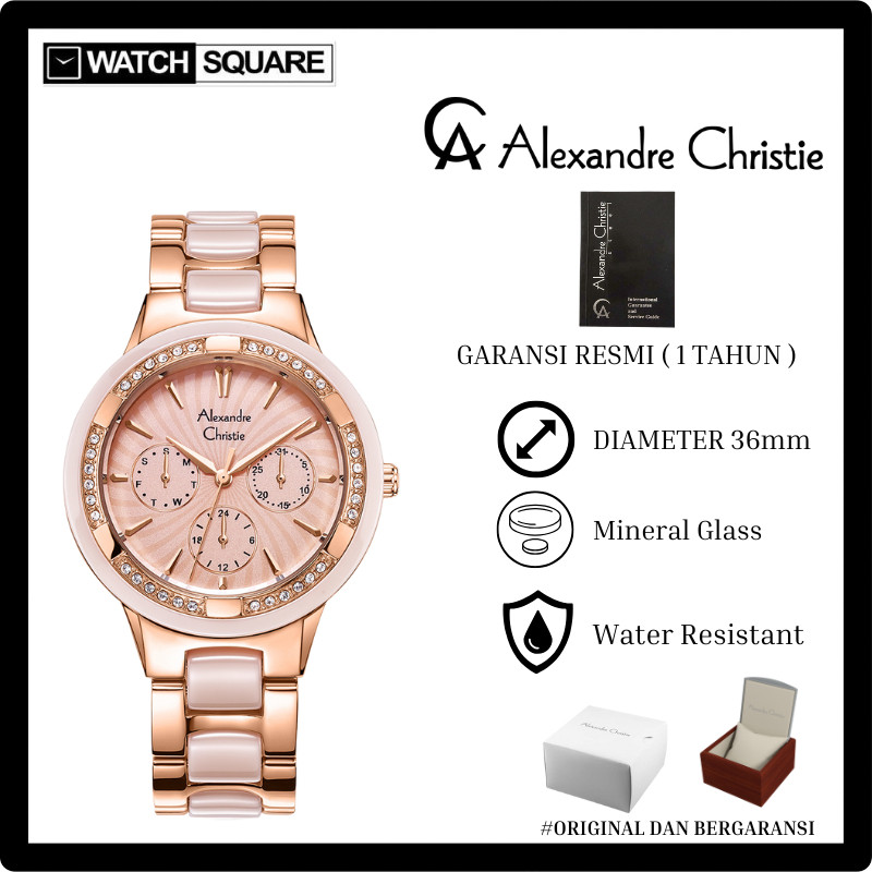 Jam tangan wanita Alexandre Christie AC 2299