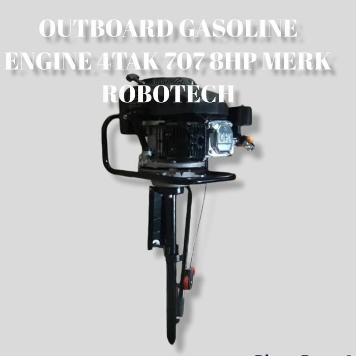 mesin tempel 4tak 8 hp RH 707 merk robotech