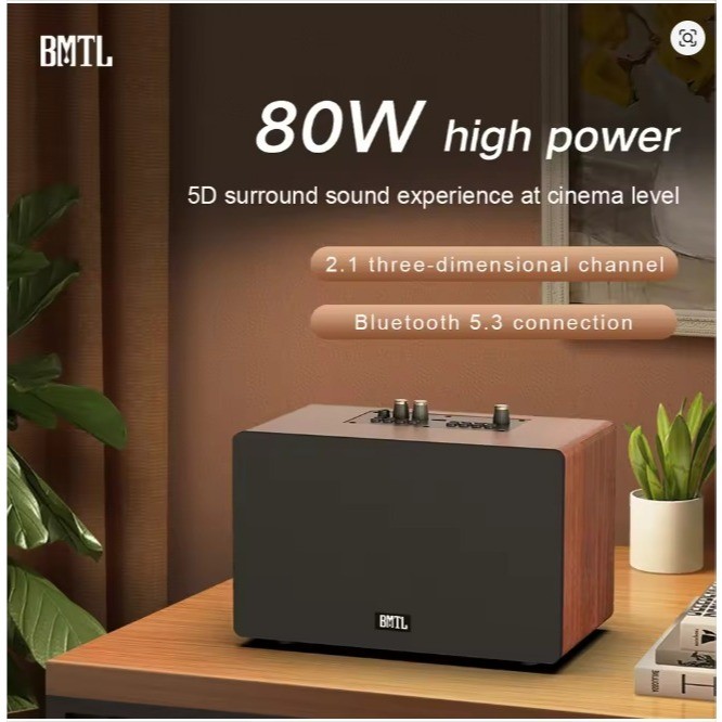 XDOBO Bmtl CARE 80W Wireless Speaker Bluetooth- Portable Speaker