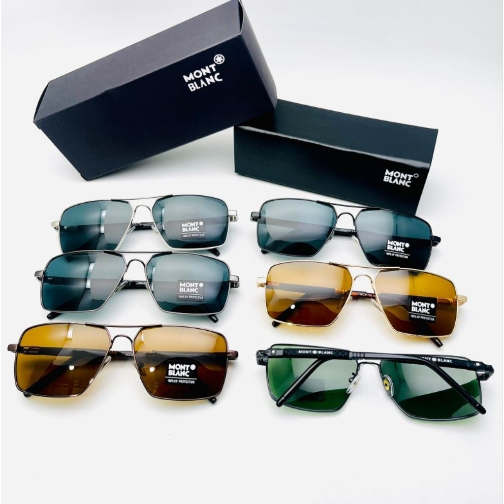 [HAM & STORE]  KACAMATA HITAM MB912 LENSA ASLI KACA KACAMATA HITAM KACANATA GAYA