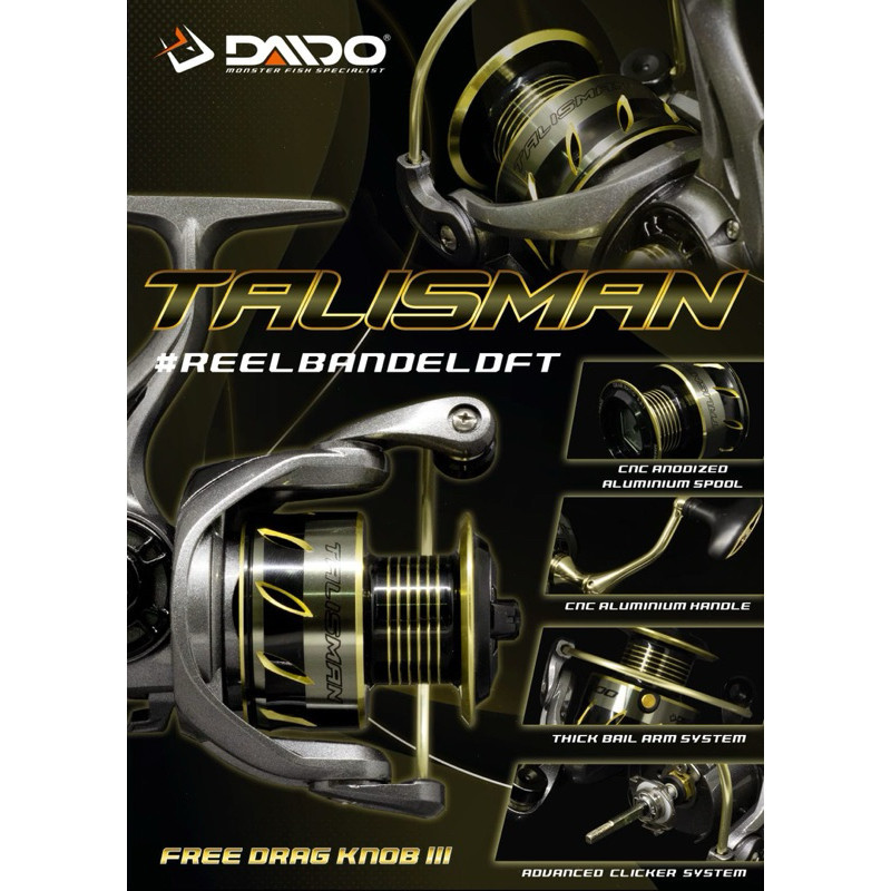 Reel daido talisman (POWER HANDLE)