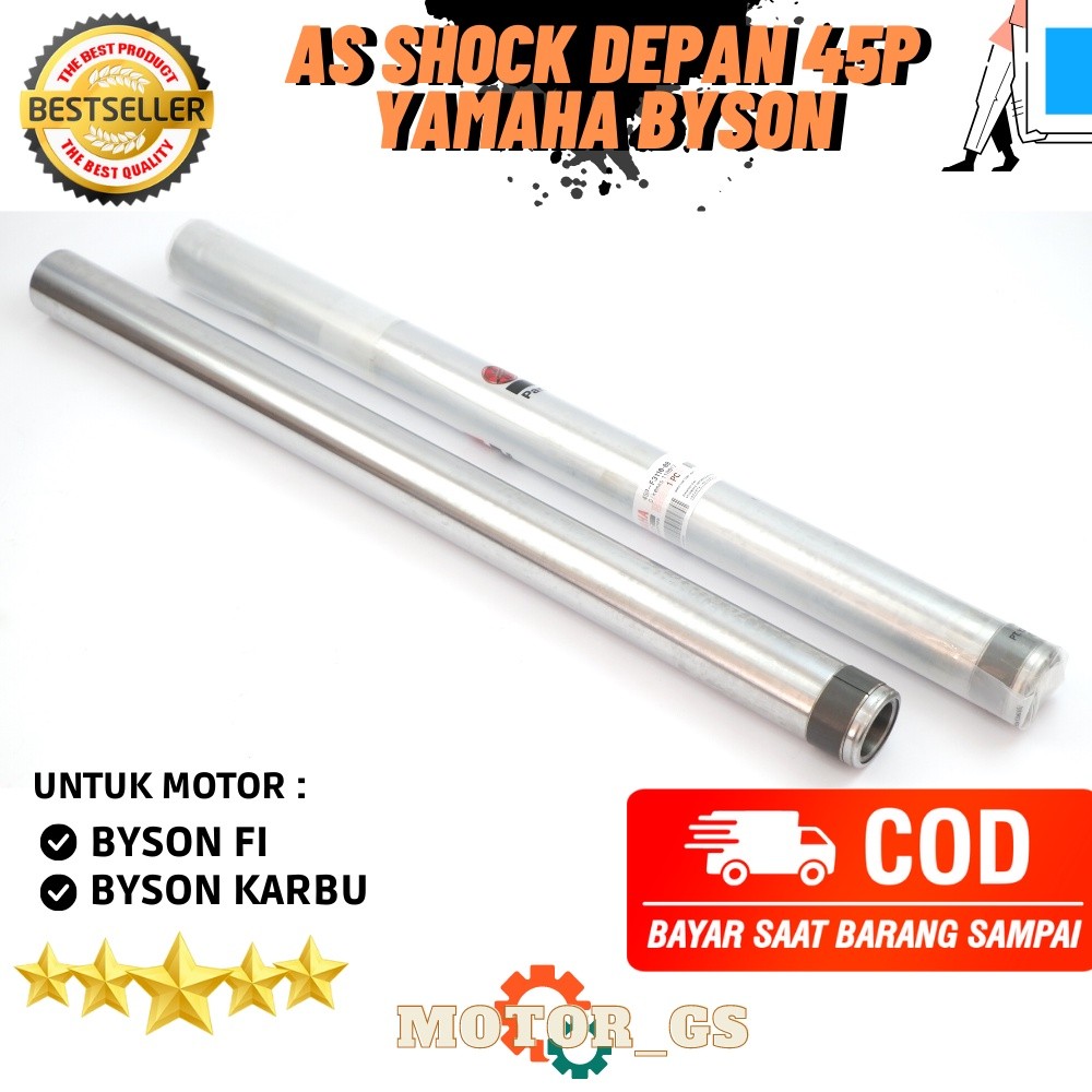 ori As Shock Breaker Depan 45P Yamaha BYSON - Pipa As Shock Sok Depan Yamaha BYSON FI & BYSON Karbu 