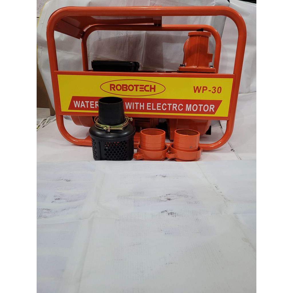 Pompa air irigasi sawah 3"elektromotor 2HP listrik