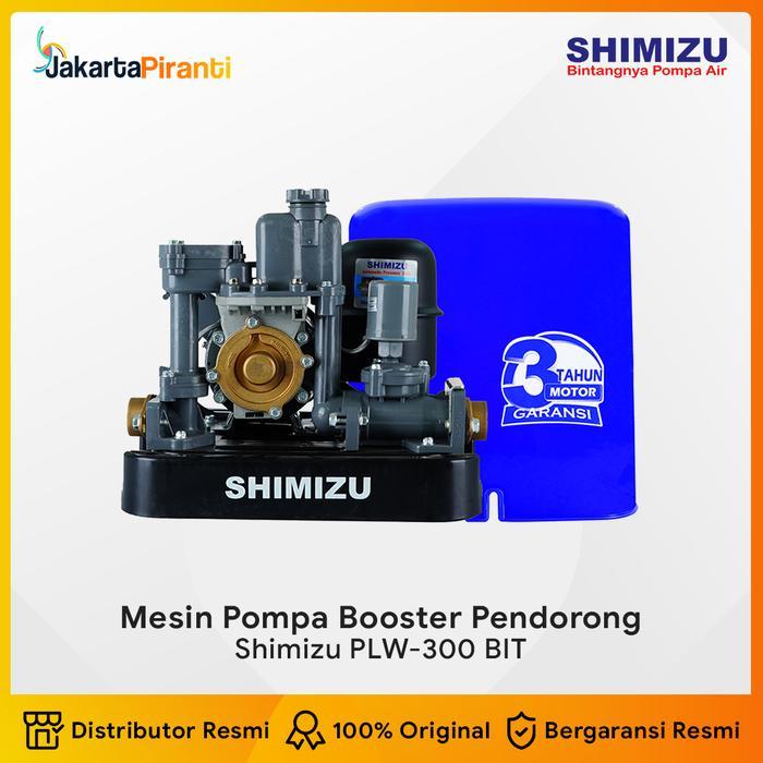 Mesin Pompa Air Pendorong Booster Pump Shimizu PLW-300 BIT
