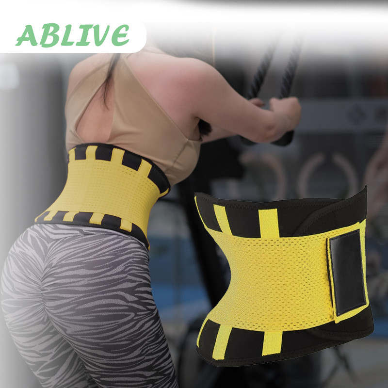 Korset Olahraga Pria Pembakar Lemak Perut Korset Penahan Untuk Latihan Fitness