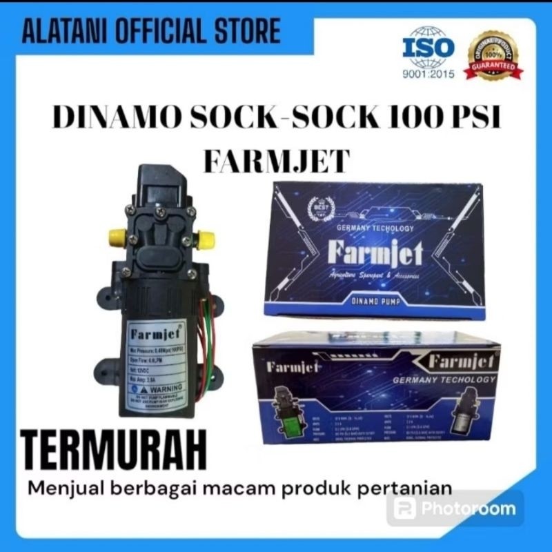 COD pompa DC dinamo sprayer Elektrik premium super kencang