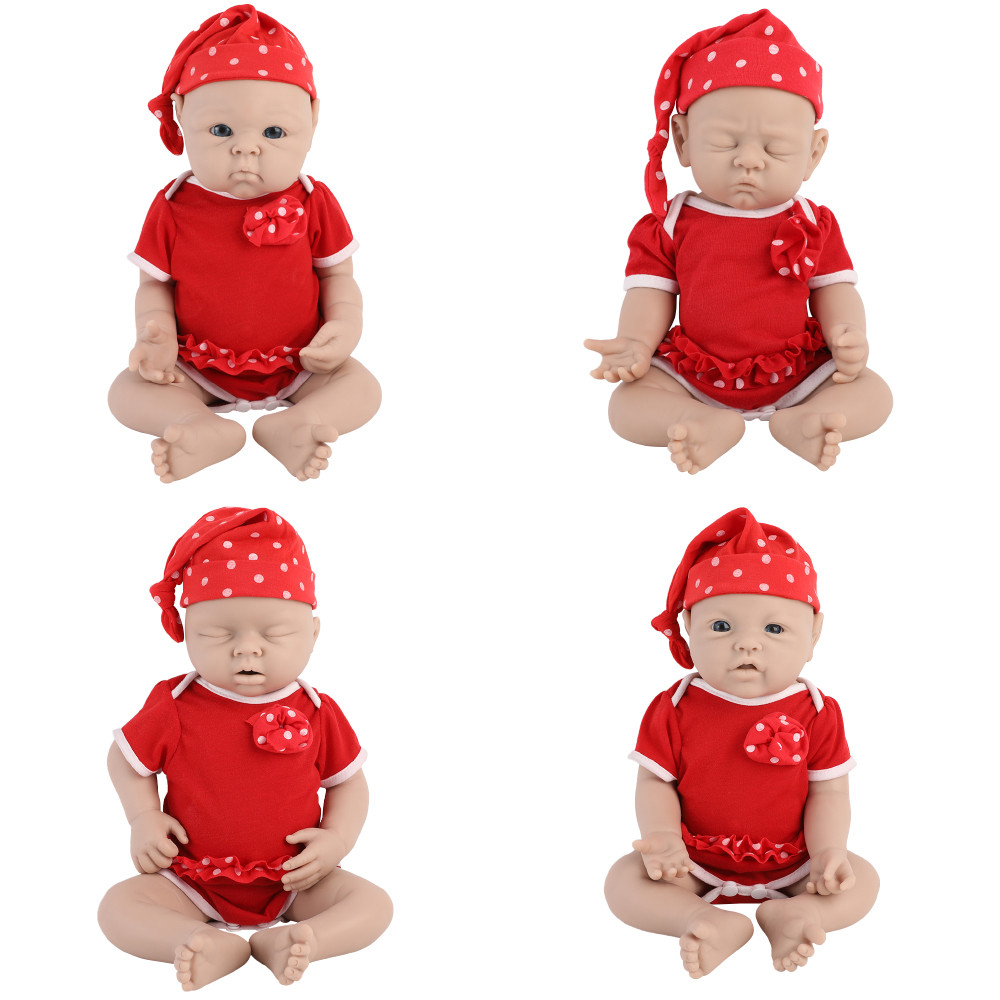 IVITA 100% Silicone Reborn Baby Doll Unpainted Realistic Baby Dolls Wholesale Lifelike Bebe Toys for