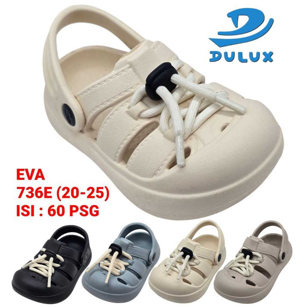 Sepatu Sandal Anak EVA Dulux 736E – Premium Sepatu Sandal Dulux Anak Unisex berTali