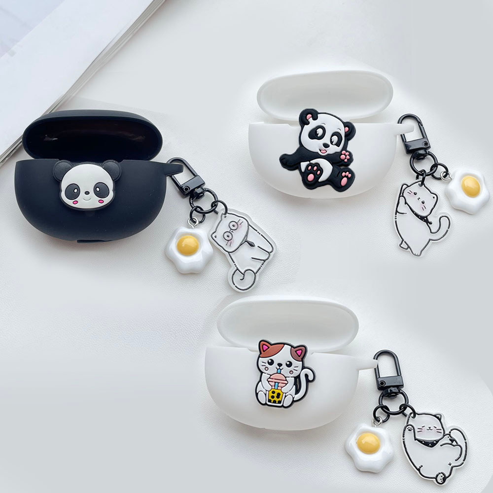 For Realme Buds Air5/air5 Pro /Air 6 Pro Case Cute Cat for Realme Buds Air 6 Pro Silicone Earphone C