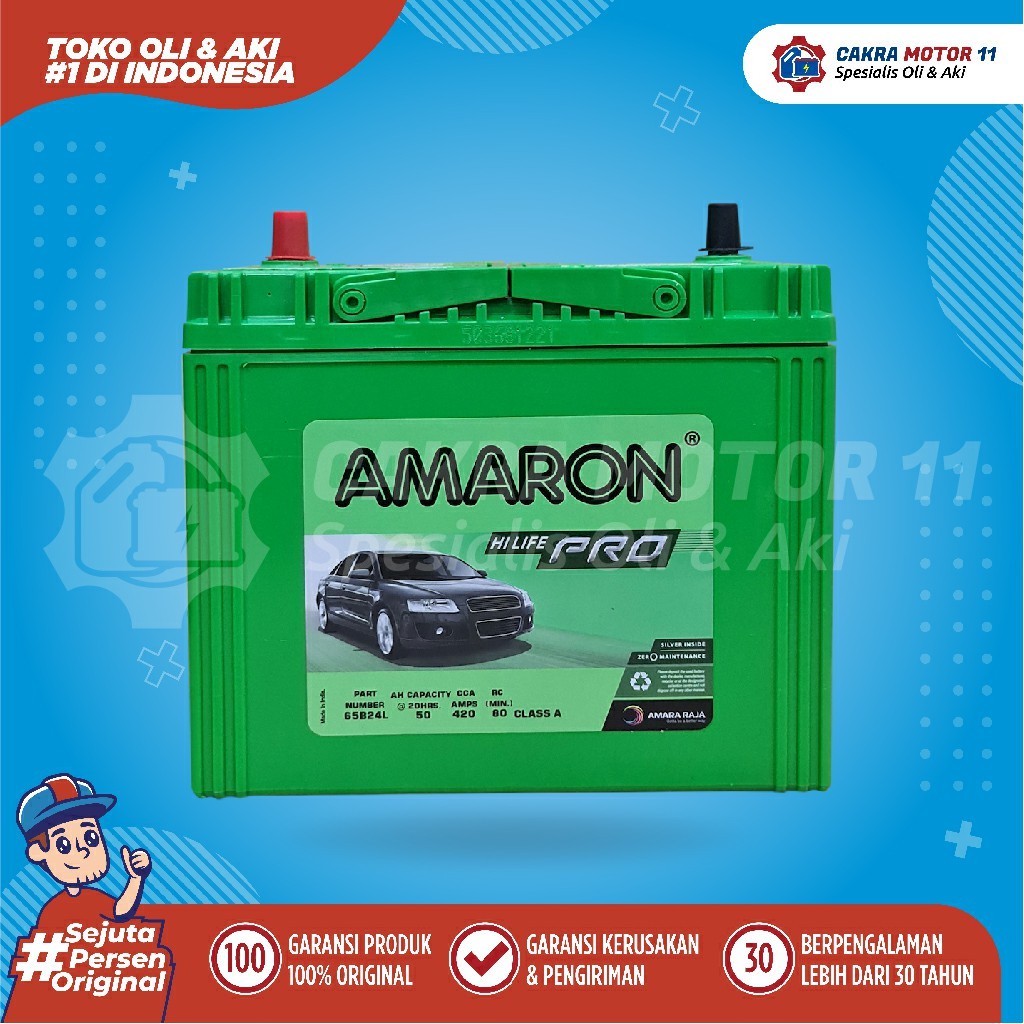 Amaron Pro Ns 60l / 65b24l 50ah