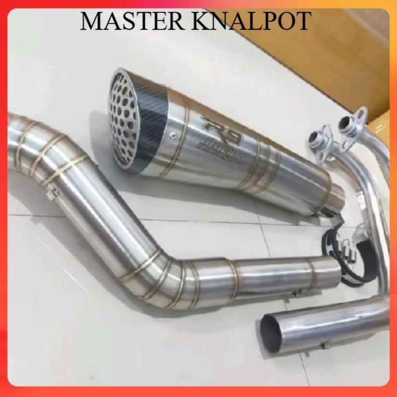 knalpot R9 H2 full set for ninja 250fi new ninja 250 fi old ninja 250 karbu ninja z250 Mt25 R25 CBR 