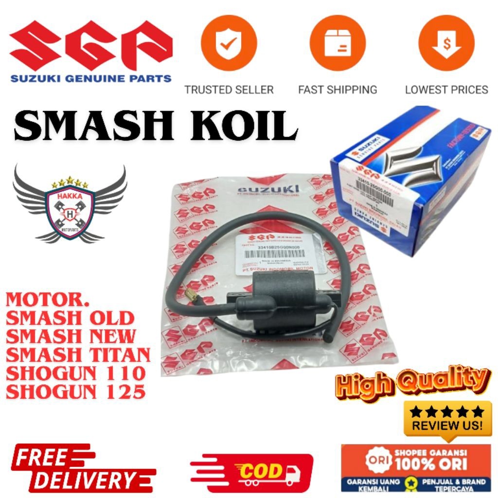 SMASH ORIGINAL KOIL SUZUKI SMASH OLD, KOIL SUZUKI SMASH NEW,KOIL SUZUKI SMASH TITAN, KOIL SUZUKI SHO