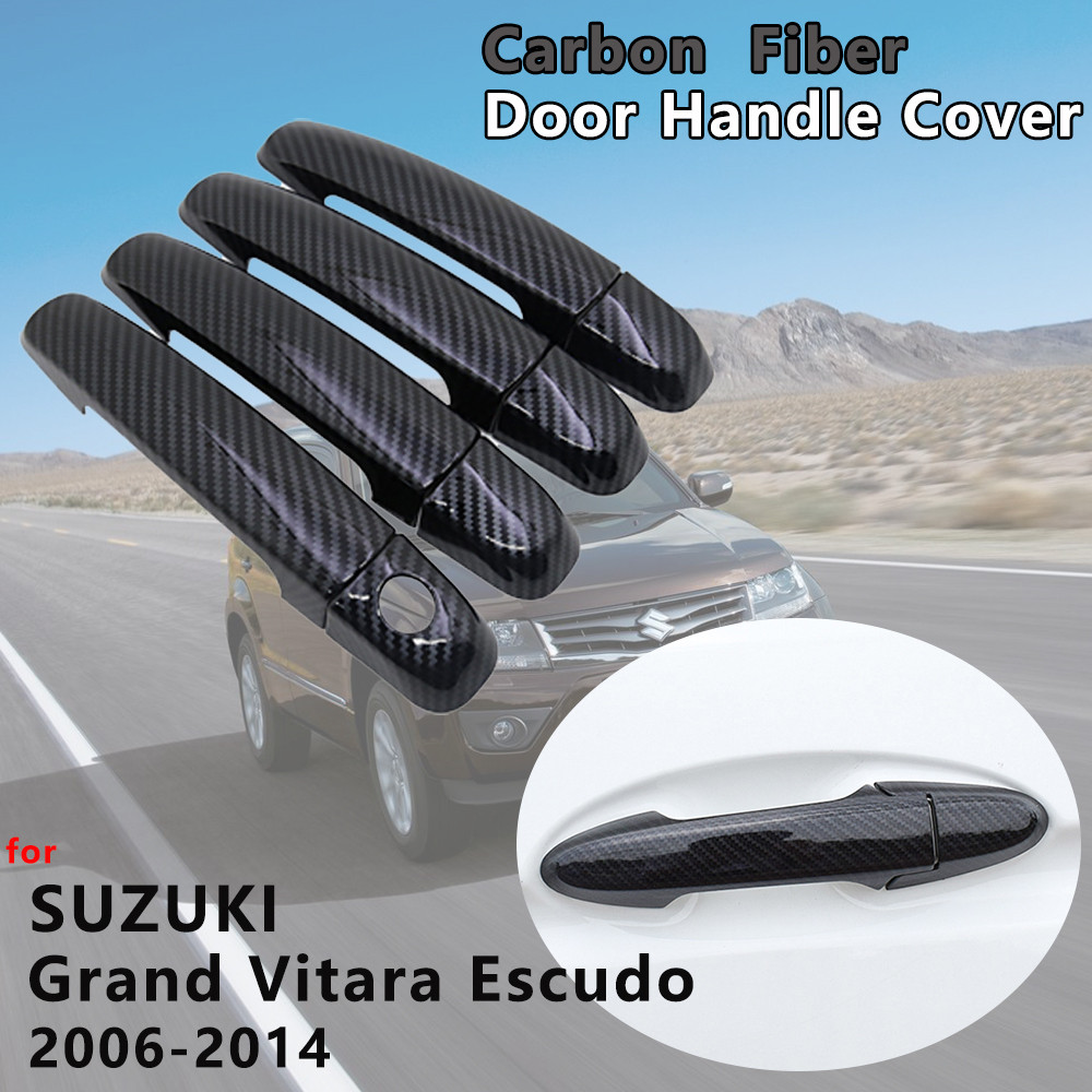 for Suzuki Grand Vitara Nomade Escudo 2006 2007 2008 2009 2010 2011 2012 2013 2014 Carbon Fiber Door