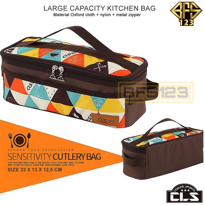 Tas Perlengkapan Alat Camping Tas Alat Masak Camping Storage Camping Hiking Outdoor CLS