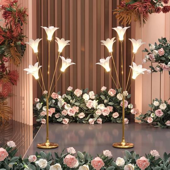Lampu Dekorasi Pelaminan Lampu Dekorasi Wedding Terbaru Lampu Dekorasi Standing Lampu Wedding - 2pcs