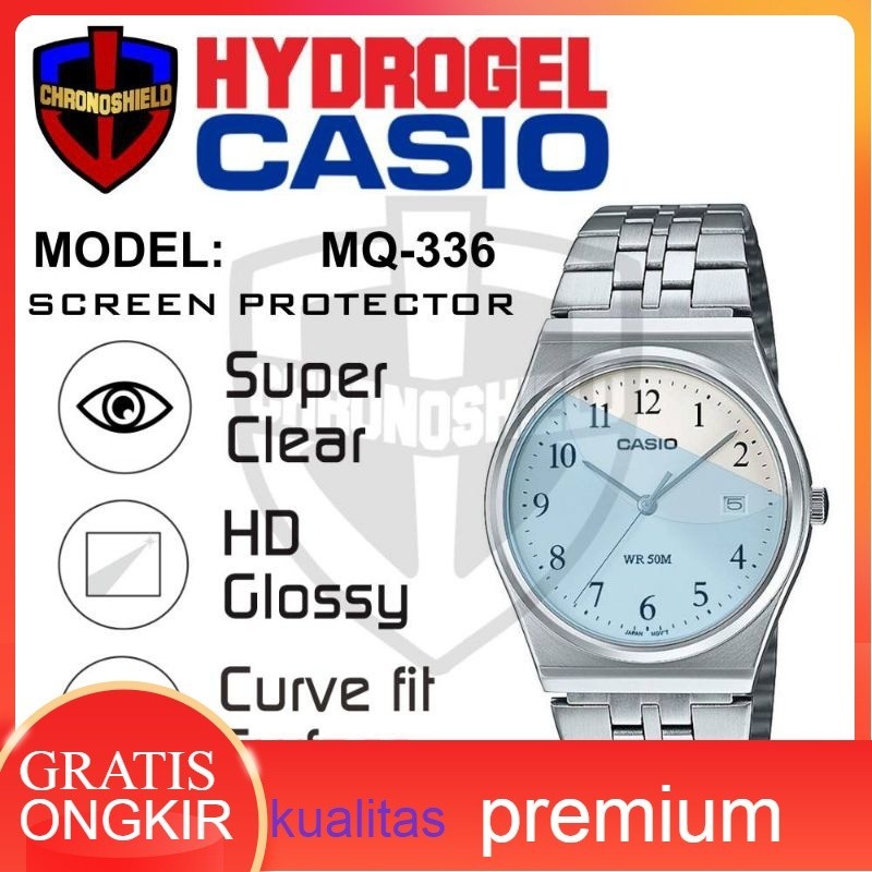 Anti Gores Jam Tangan Casio MQ336 MQ 336 Hydrogel Antigores