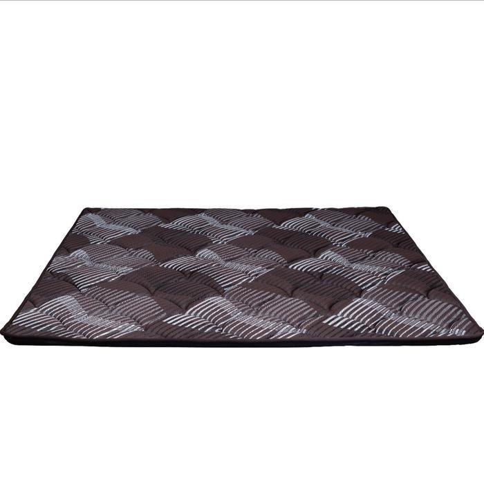 Kangaroo Kasur Lantai Busa Tebal Anti Kempes Bonus Tas Eksklusif - Ukuran 160x200cm - Brown, 160x200