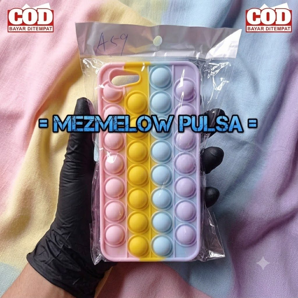 Silicone Casing Case Lembut POP IT Rainbow Case OPPO A59 / OPPO F1S / VIVO V5 / VIVO Y66 / Y67