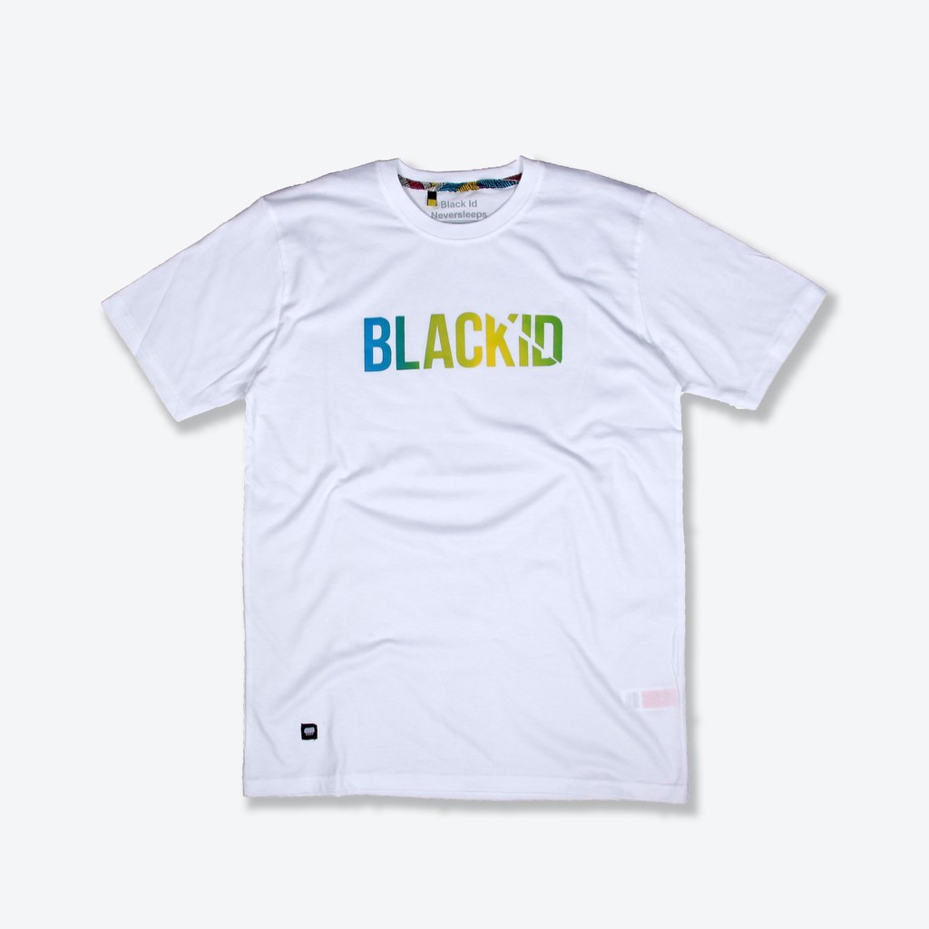 Black ID - T shirt Black ID White Boty