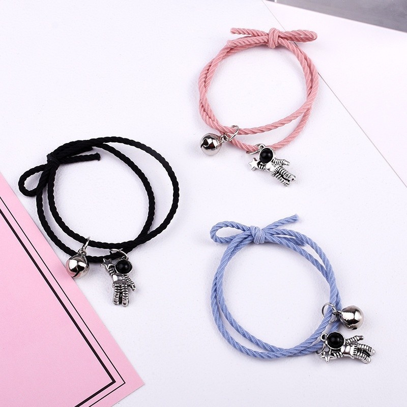 G5278 (2PCS) Gelang Gaya Korea Persahabatan  Gelang Couple Bestie Tali Elastis  Gelang Couple Pelang