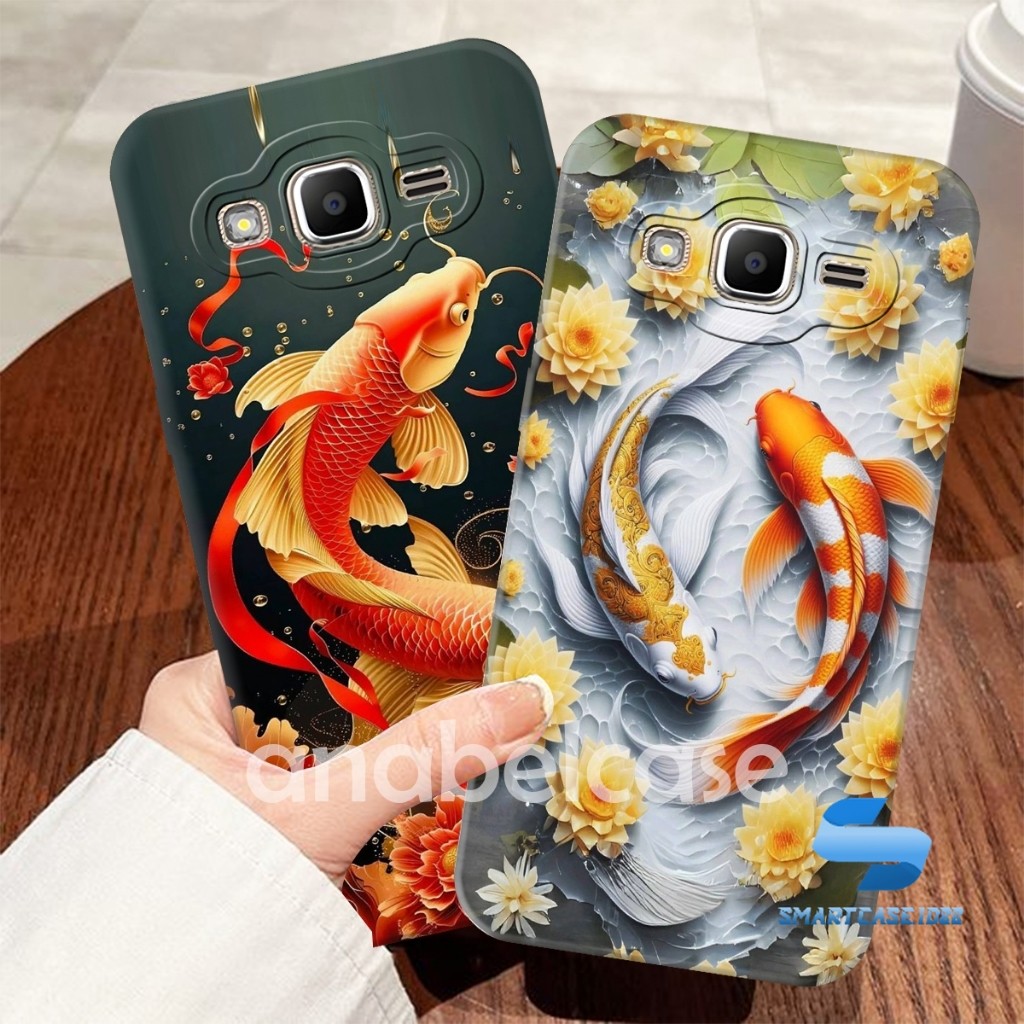 Softcase Samsung J2 Prime / J6 prime / J6 Plus/ J7 Prime J4 2018/ J4 Plus/ J4 Prime Motif Ikan Hias 