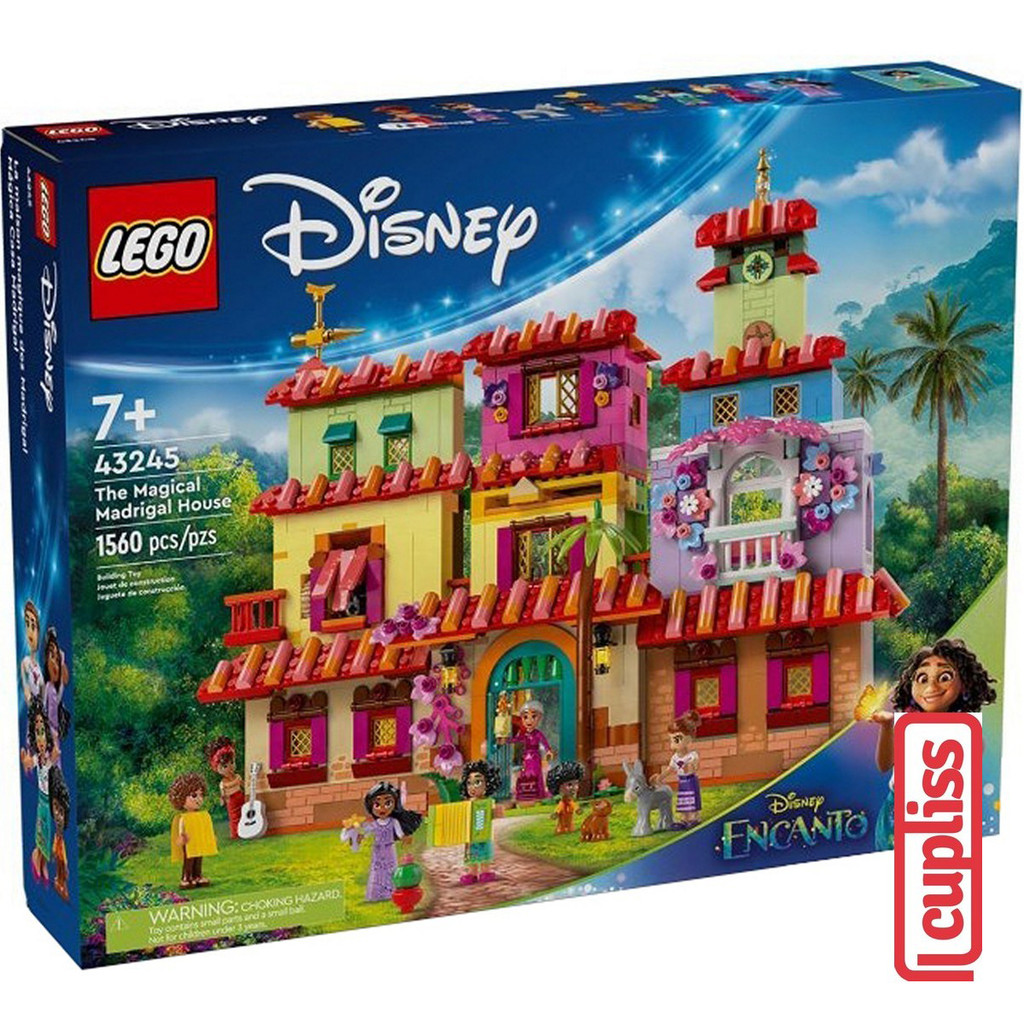 BAD BOX LEGO Disney 43245 The Magical Madrigal House