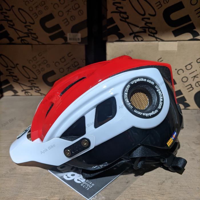 Helm Sepeda Supatrail Urge Black Red