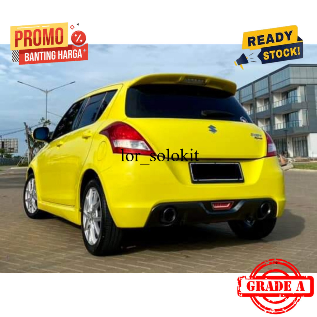 Bodykit All New Swift Bemper Belakang dan Samping Kanan Kiri