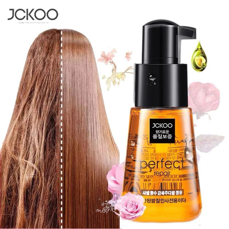 HAIR SERUM JCKOO MOROCCO ARGAN OIL / HAIR TREATMENT SERUM / HAIR OIL / ARGAN OIL JCKOO  BPOM SERUM R