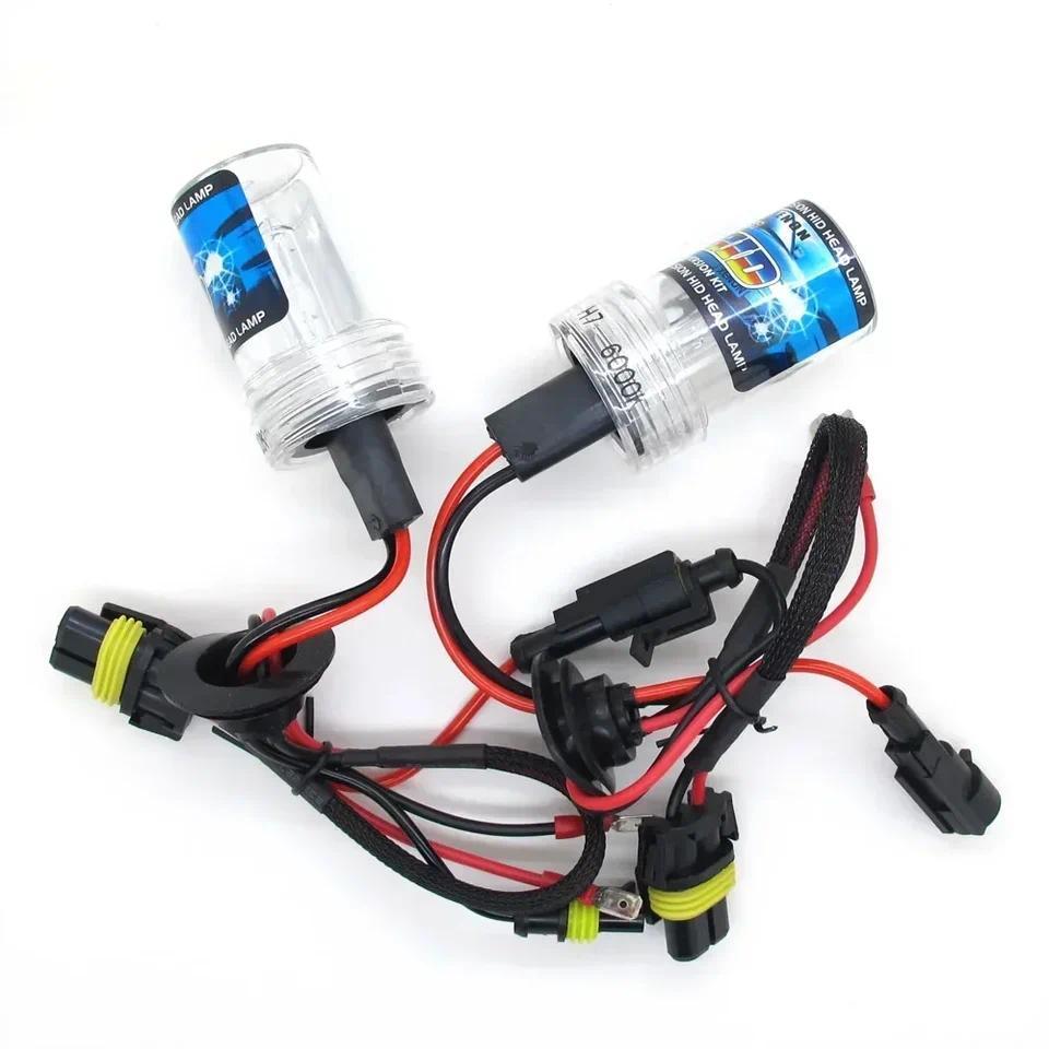 Kit Lampu Xenon HID 35W 55W H1 H3 H7 H11 9005 9006 DC12V Slim Ballast Lampu Depan Mobil 3000K 4300K 