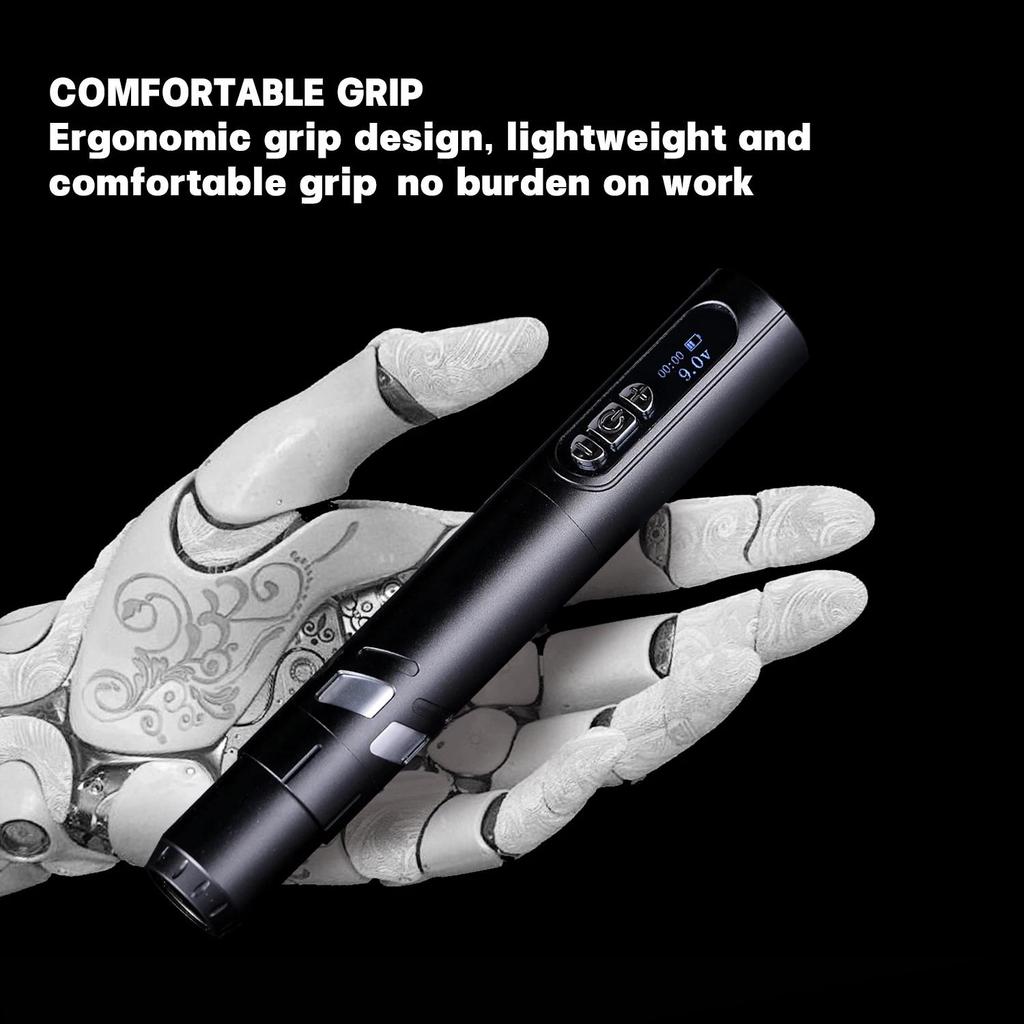 Slim Wireless Tattoo Pen Rotary Tattoo Machine Motor Power Tattoo Gun Tattoo Equipment Tattoo Supply