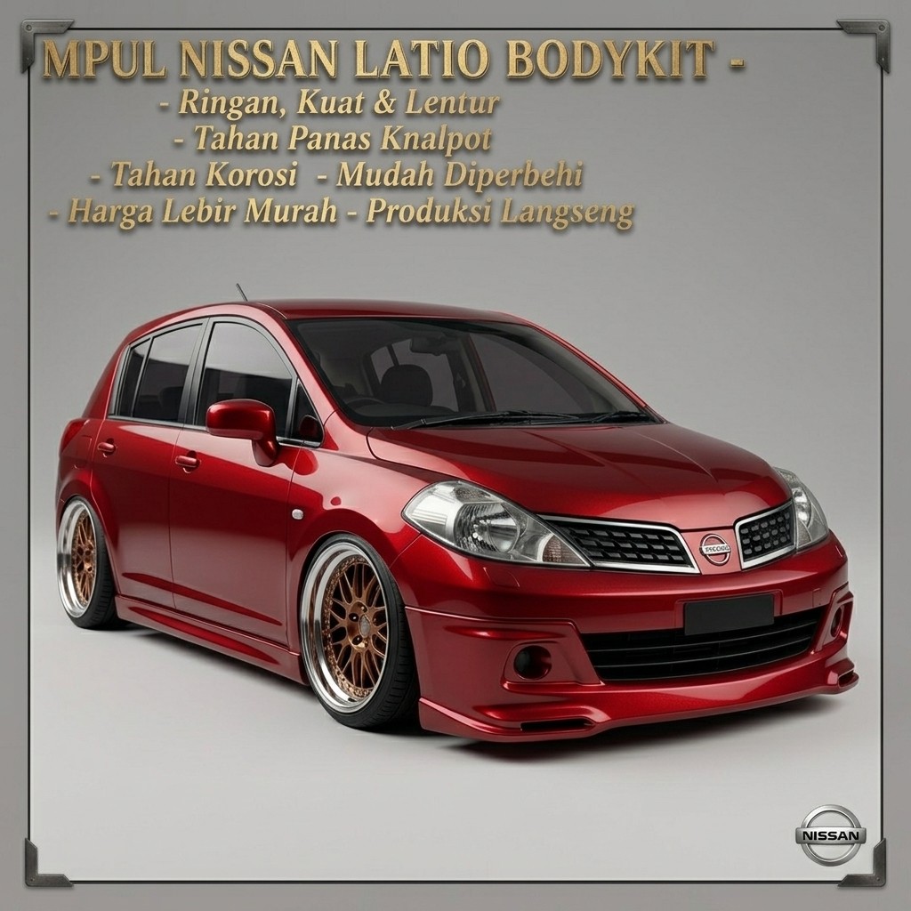 BODYKIT nissan latio body kit latio