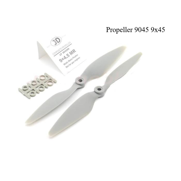 1Pasang Baling baling Propeler Propeller 9045 9x45 Pusher CW CCW Airplane Drone JD