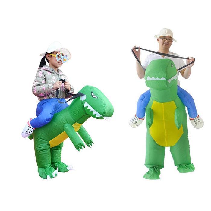 kostum dinosaurus anak dewasa kostum dino pesta unik cosplay - dewasa Terlaris
