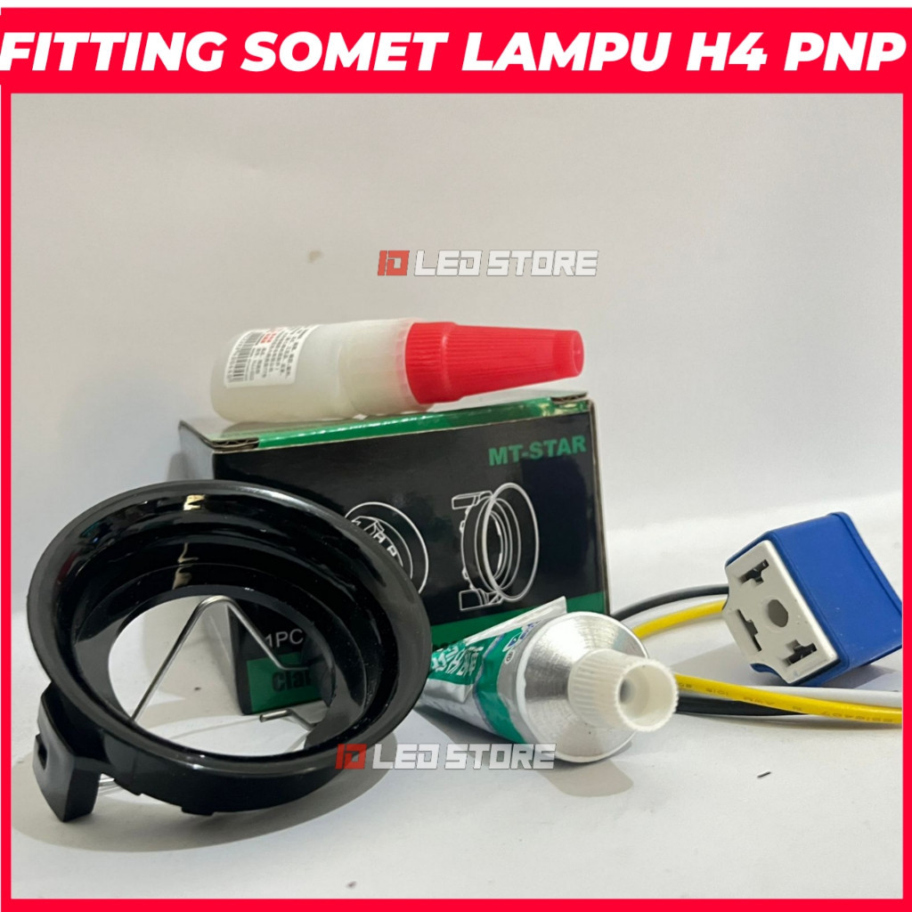Fitting Soket H4 pnp Kabel Soket H4 Connector Lampu h4 soket h4