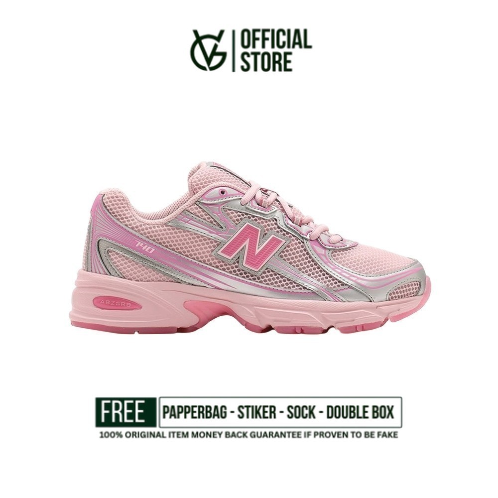 Sepatu Sneakers New Balance 740 Atmos Pink Vacation Original Authentic Unisex
